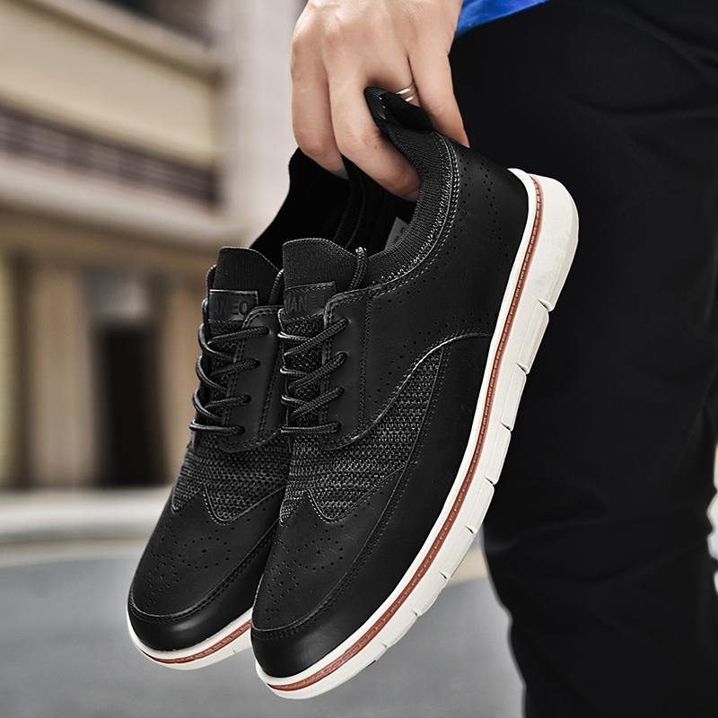 2024 Fashion Summer Men's Casual Fashion Breathable Brand Leather Shoes Shirts Sports Luxury Le Fu Shoes Oxford Driving Shoes