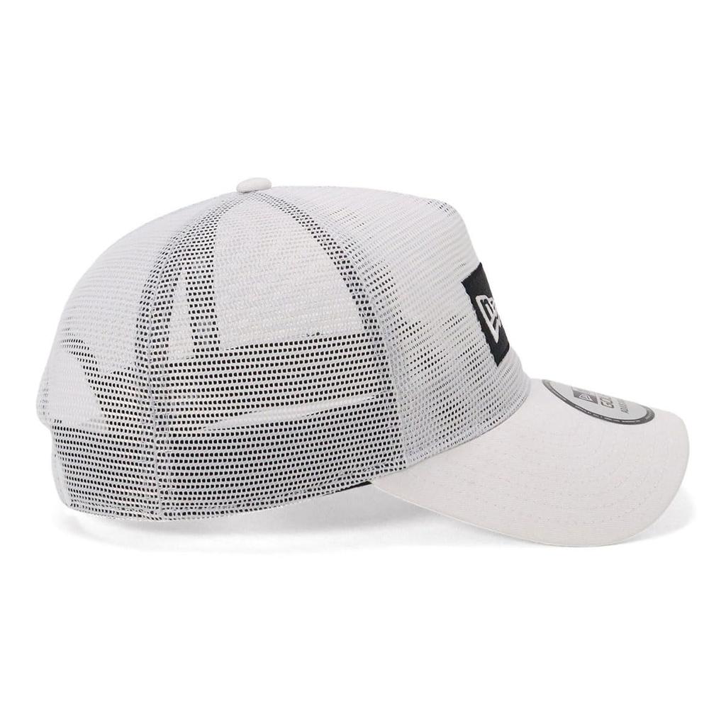 New Era Golf 9Forty Meshed Up Box Logo Exclusive to A-Frame Cap, White, ONSPOTZ.