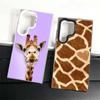 Giraffe Animal Pattern Shockproof Phone Case for Samsung Galaxy S26 Edge S25 Ultra S24 FE S23 Plus S21 Cover Anti Fall Fundas