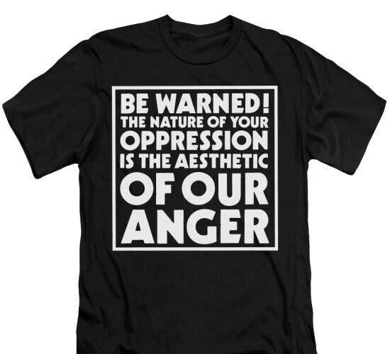 Crass - Be warned! T-Shirt , Music Band Indie Rock Punk Gothic Unisex tee S