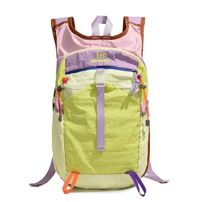 Bunte Freizeitrucksäcke für Männer und Frauen Multifunktionaler Rucksack Geeignet für Reisen Schule Arbeit Sport und Fitness Radfahren