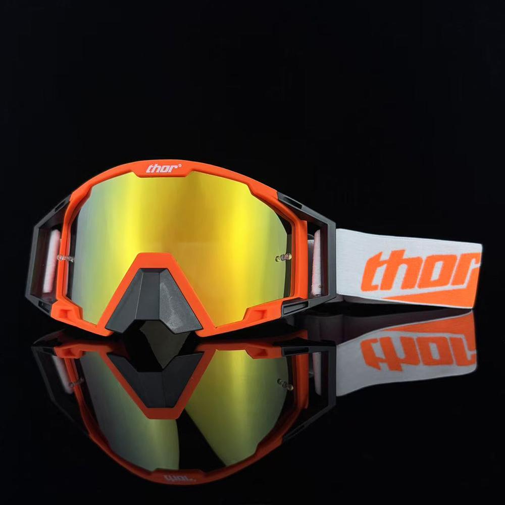 Newest Motocross Goggles Motorcycle Glasses Off-road Sunglasses For Man MX ATV Mask Windproof Protection Cycling Racing Goggles