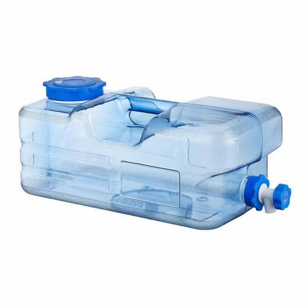 Leakproof Camping Water Container | Easy to Clean, Transparent,