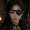 Brass Rivets Pirate Eye Patch Vintage Cosplay Accessory Creative Eye Mask  Medieval Costume