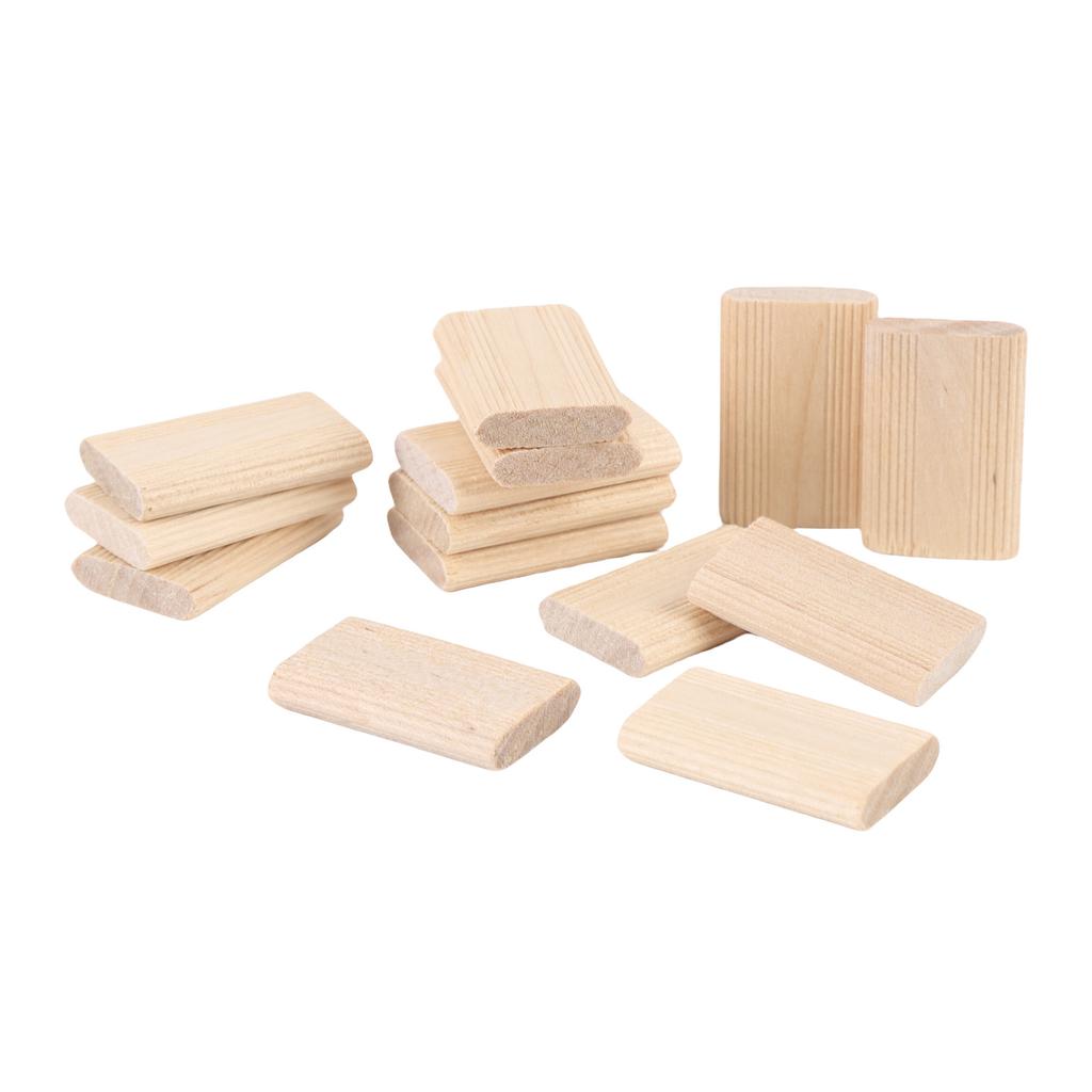 100 Stück Holzzapfen Buche Lose Massivholz Holzbearbeitung Möbel Schrankbau Spleißen