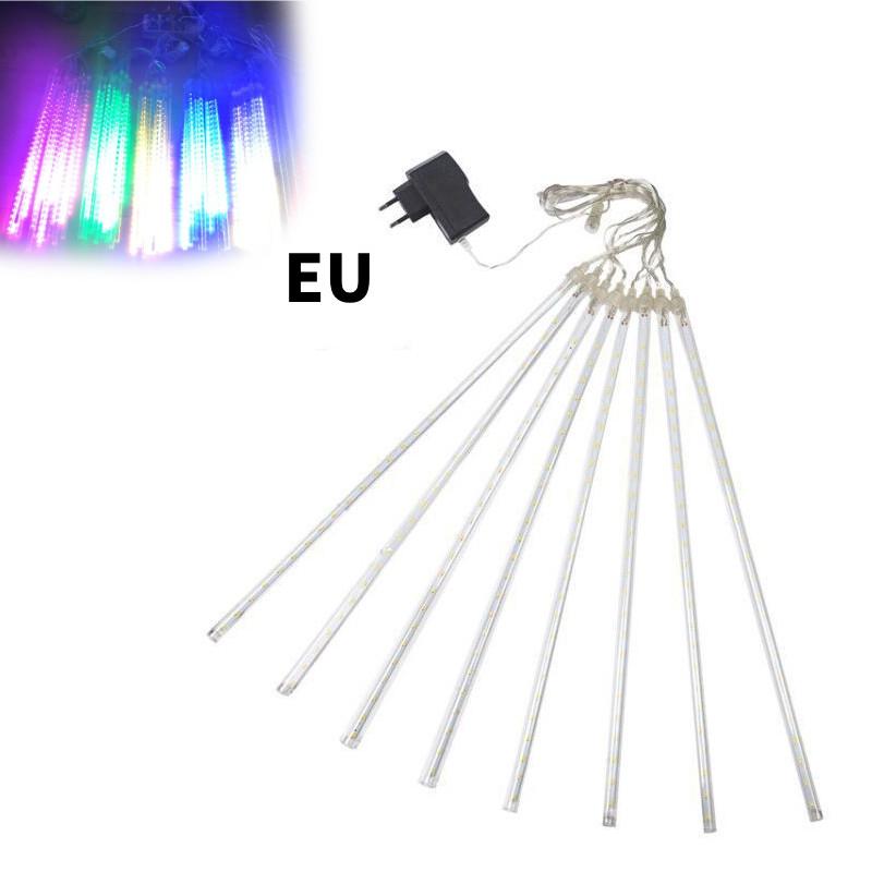 Meteor Shower Star Rain Lights 30cm 8 Tubes Falling Christmas Outdoor Party Tree