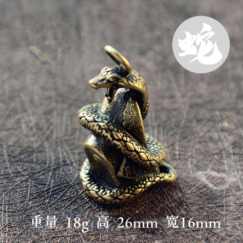 Brass Animal Statue Ornament Chinese Zodiac Rat Ox Tiger Rabbit Dragon Snake Horse Sheep Monkey Chicken Dog Pig Office Desk Deco