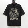 Bigfoot Believe Sasquatch Washed T Shirt Streetwear Hip Hop Cool Tshirts  Tees For Men Women 100 Cotton Harajuku Summer