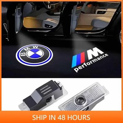 -LED Car Door Projector Light HD Laser Welcome Ghost Lamp for BMW 1/3/5/6/7 Series&X3/X6/Z4 | E81/E71/E90/E93/F30/F10/E92/E60/E8