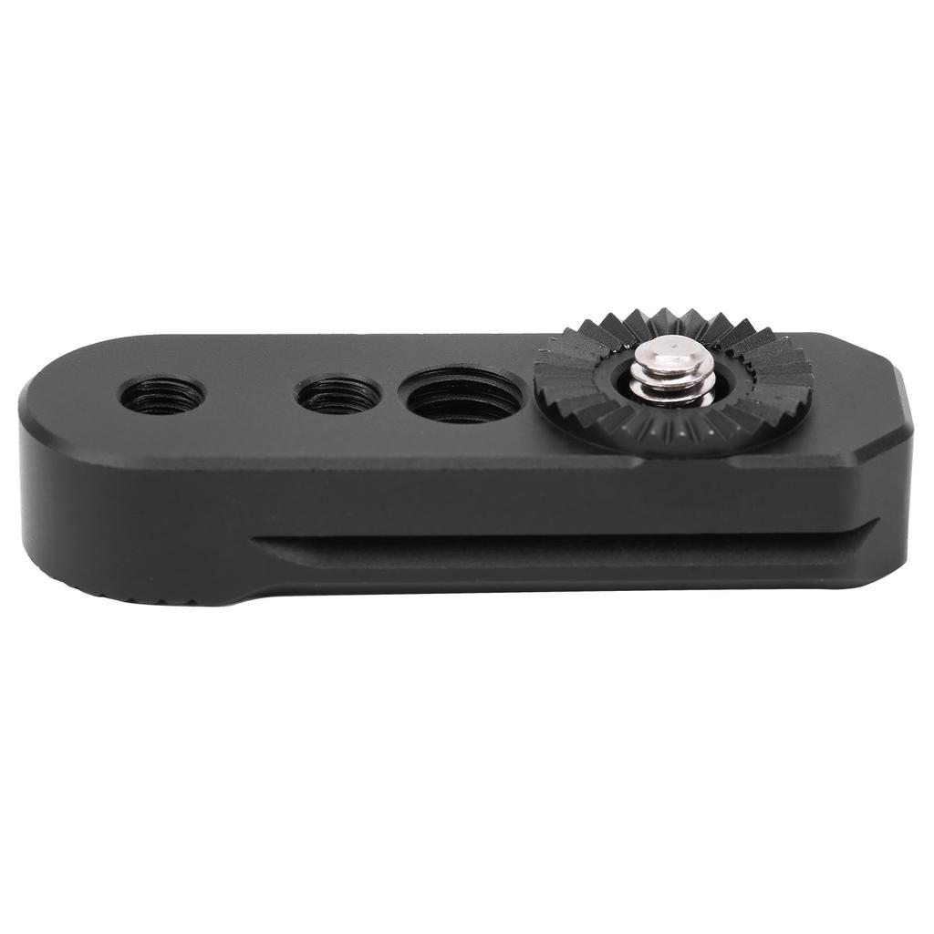Alloy Camera Stabilizer Expansion Plate Gear Adapter Board for ZHIYUN weebill s Black