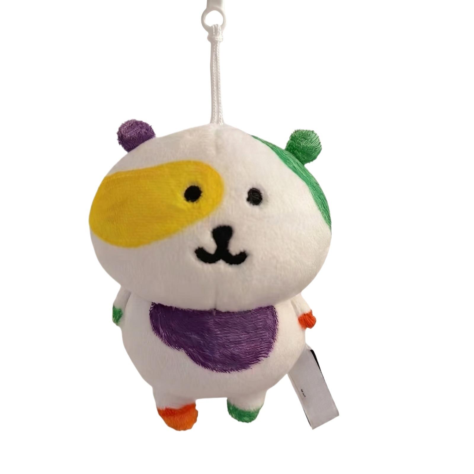 

Plush Stuffed Animal Toy Soft Fabric Hanging Keychain Accessory for Bag Car Home Decoration