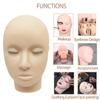 Wimpern-Packung Make-up Übungsmodell Falscher Schaufenkopf Übungs-Wimpernverlängerungszubehör Wimpernverlängerungs-Trainingskopf