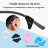 7 Pairs of Glasses Ear Clips, Sports Ear Hooks, Silicone Anti Slip, Comfortable and Safe, Temple Tip Sleeve Fixing Bracket