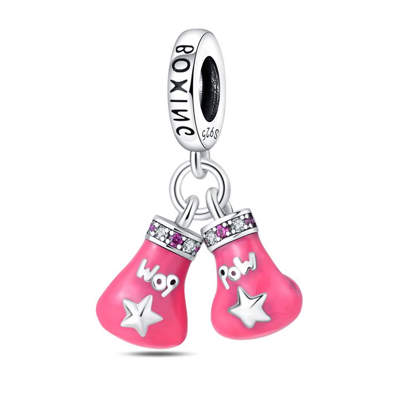 Copper Volleyball Baseball Badminton Golf Sports 3Mm Charms Beads Pendants Birthday Party Fine Diy Jewelry Gifts