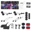 Xinowy V6 Pro Type-C Motorcycle Bluetooth Helmet Headset with Two-Person Intercom