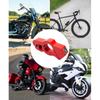 Motorcycle Modified Handlebar Lock Helmet Anti-theft Lock Electric Vehicle Dirt Bikes Aluminum Alloy Handlebar Fixed Horn Lock