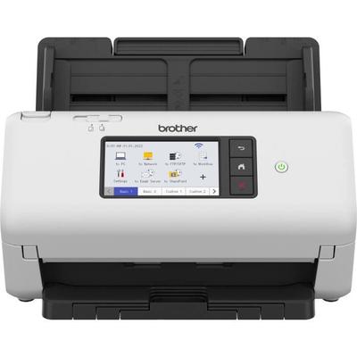 Document Scanner - BROTHER - ADS-4700 - Duplex - Ethernet/Wi-Fi/Wi-Fi Direct - 40 Ppm/80 Ipm