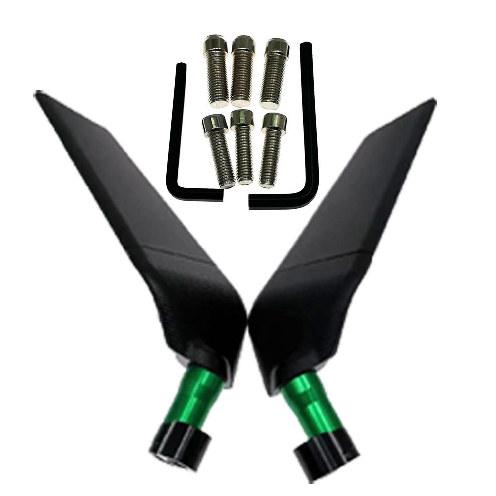 Espelhos retrovisores da motocicleta ajustável girando espelhos laterais universal apto para honda grom msx125 nc700x/s nc750x/s integra 750