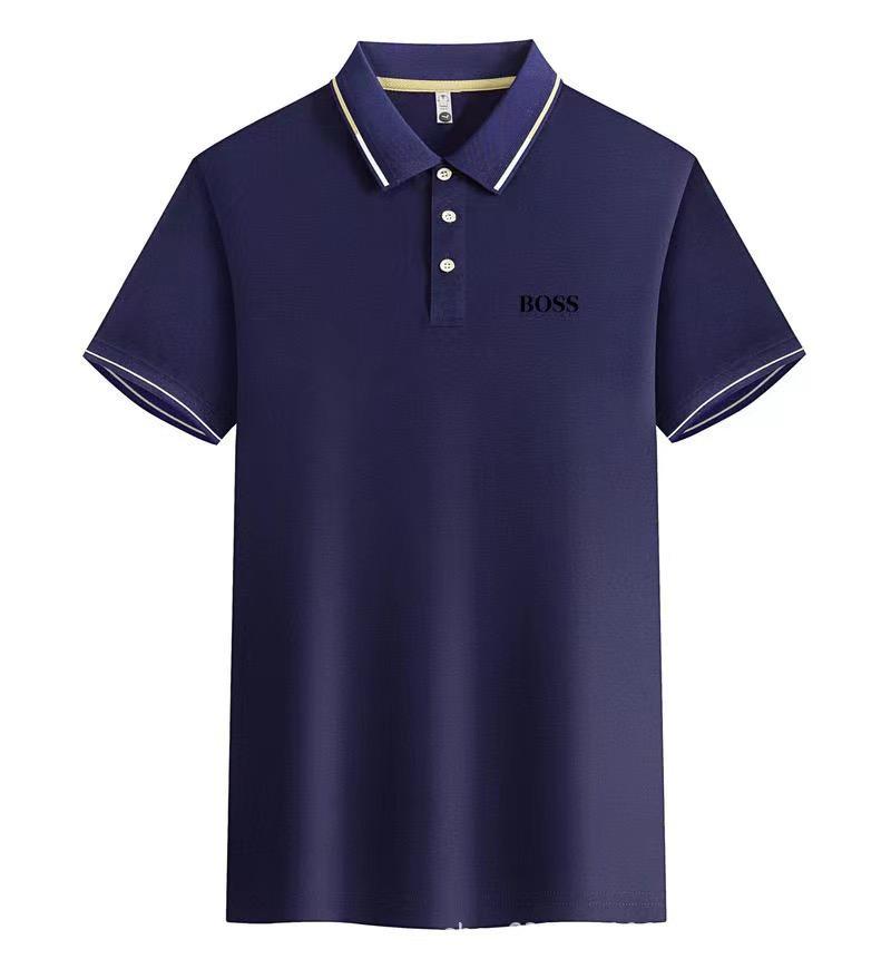 STORN New Men's Business Casual Short Sleeved Polo Shirt