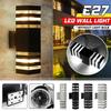 E27 Base Modern Waterproof Wall Lamp IP65 Waterproof Outdoor Up/Down LED Wall Sconce Waterproof Porch Light New