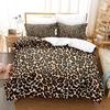 Camouflage Quilt Duvet Cover Set Full Size King Queen 3D Bedding Sets Pillowcase Linen Leopard Double Single Bed 220x240 200x200