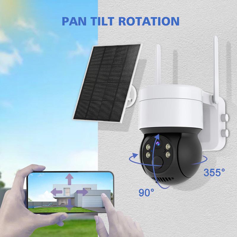 Xionmai iCSee 4MP HD Solar PTZ Wireless Camera