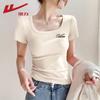 Warrior Women's Square Neck Short Sleeve T-Shirt