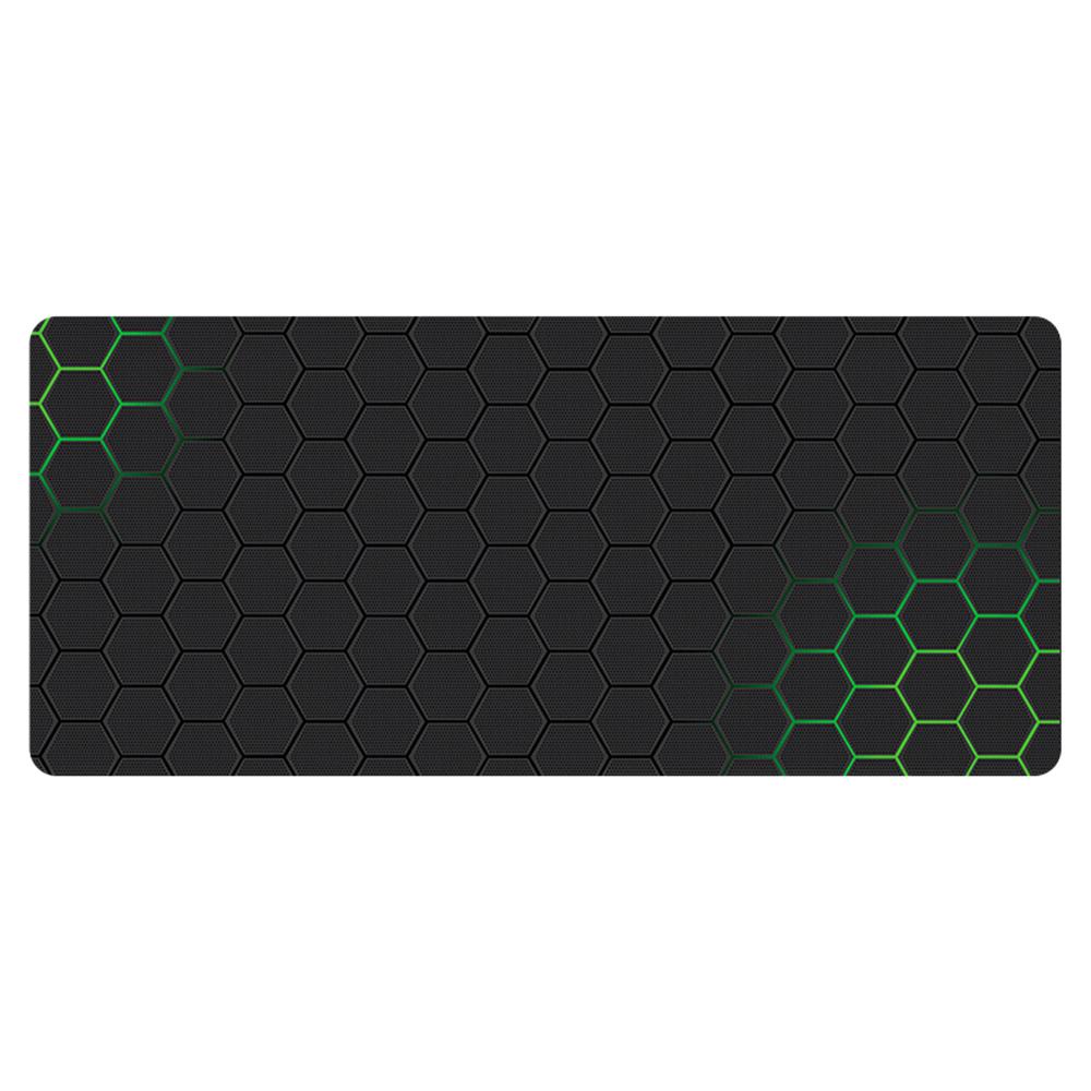 300x800x3mm Honeycomb Pattern Gaming Mouse Pad Rubber Anti-skid Desktop Mat