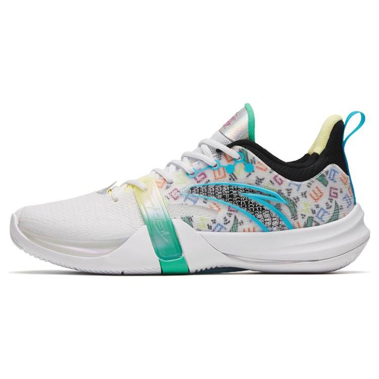 

new ANTA Light Crazy 4 Team White Multi Color 44.5