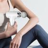 DYS Mini Fascia Massager, Electric Percussion Massager with 4 Massage Heads, Portable Device for Deep Muscle Relaxation