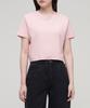 MUSINSA STANDARD WOMAN Women'S Crew Neck Crop T-Shirt [Indian Pink]