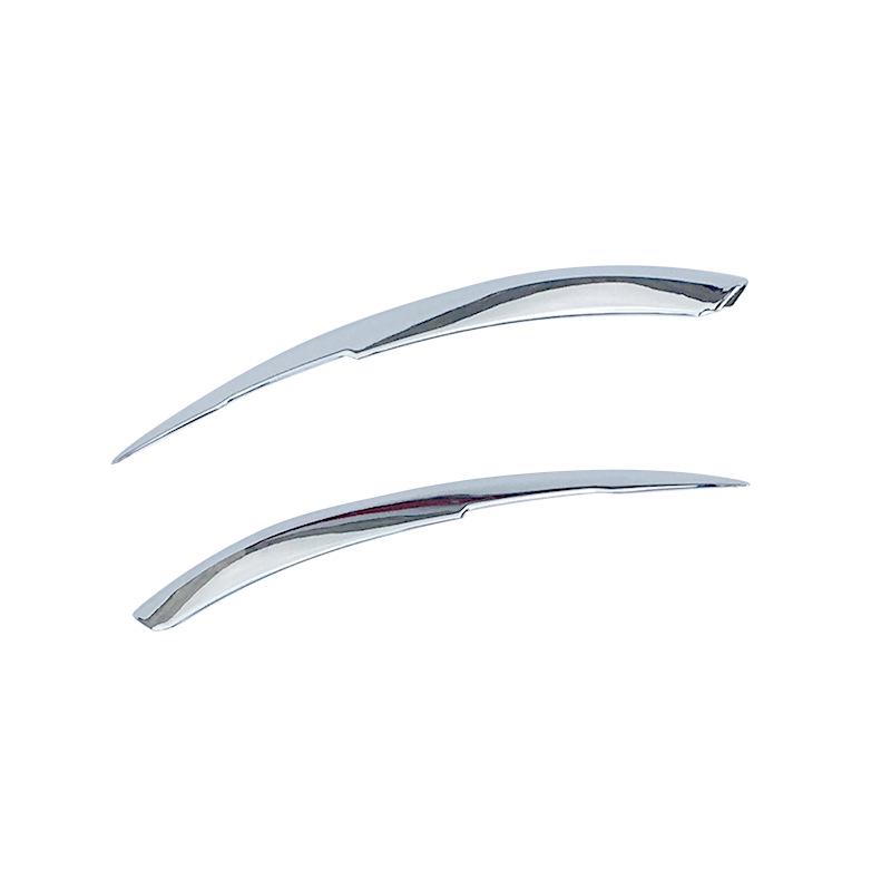Rear Fog Light Trim for 2016-2018 10th Gen Honda Civic: Rear Bumper Decorative Bright Strip