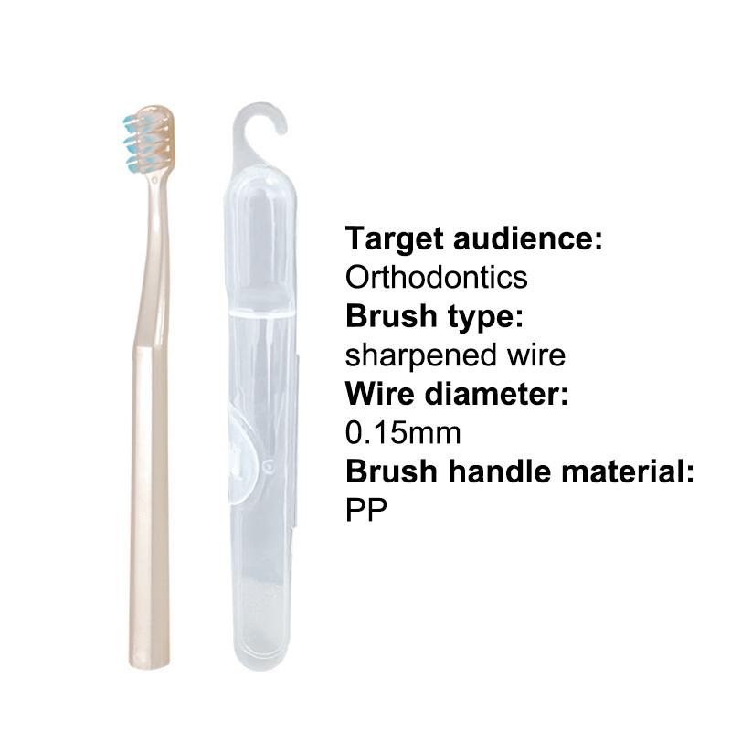 1/3 Pcs Ultra-Fine Soft Waves Head Manual Toothbrush Soft Fiber Deep Cleaning Toothbrush Portable Household Travel Cleaning