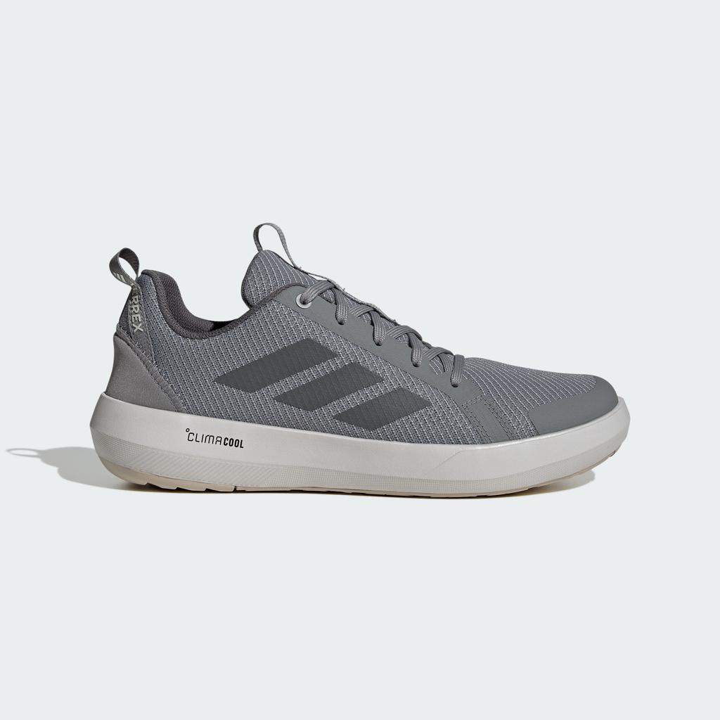 adidas Terrex Boat Breathable Low Top Hiking Shoes Unisex Gray