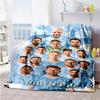 Manchester City Personalized Text Blanket Cozy Customizable Blanket Warmthful Decor Throw For Office Chair Bed Livingroom Office Four Seasons Universa
