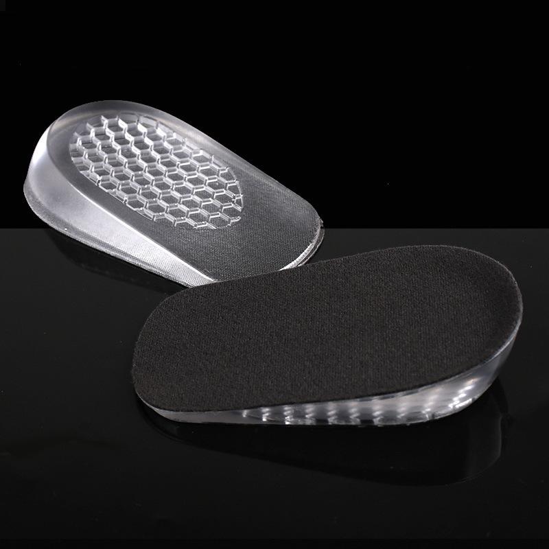 1 paio di Solette Rialzanti, Cuscinetti Ammortizzanti per Tallone, Inserti Scarpe per Aumentare l'Altezza per Uomo e Donna