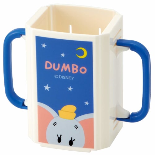 Skater DHP2 Drink Holder for Paper Cartons, Dumbo, Petit Friends, Disney, 10 X 5.5 X 9cm (H)