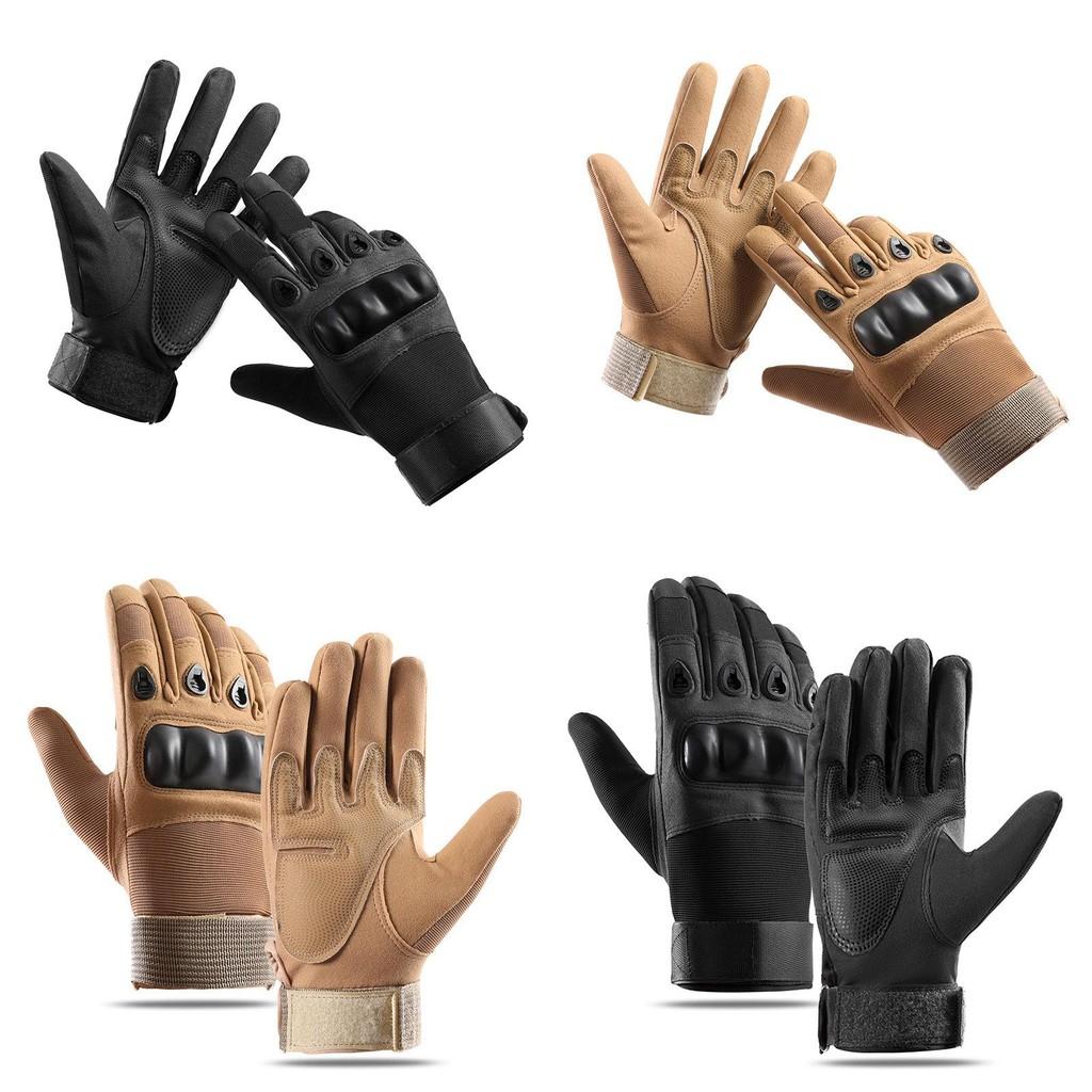 Taktyczne męskie rękawiczki rowerowe z antypoślizgowego nylonu do fitnessu na świeżym powietrzu i ochrony przed słońcem