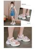 2025 Summer Girls' Sports Open-Toe Soft Sole Sandals for Students and Beach