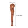 Coffee Inflatable Bat Toy for Birthday Decoration 5Pcs PVC
