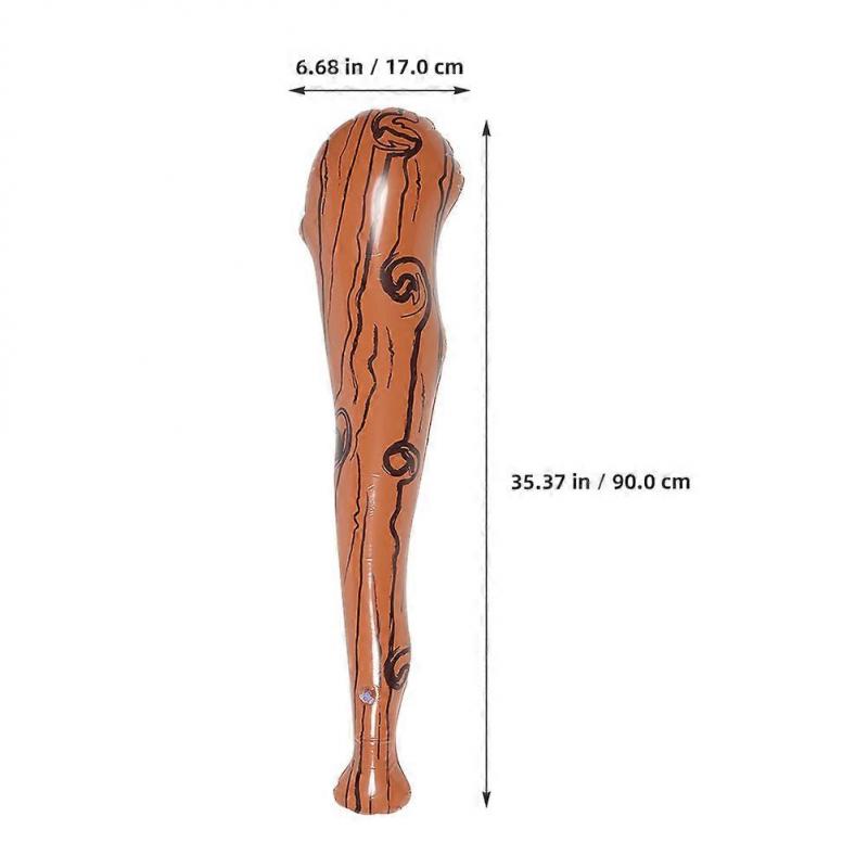 Coffee Inflatable Bat Toy for Birthday Decoration 5Pcs PVC