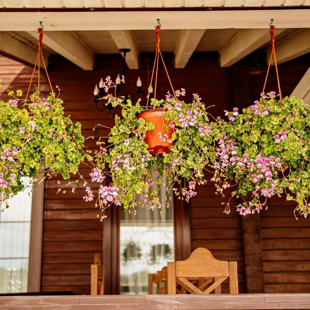 20 Pcs Screw Hooks, Pattern Carving Hooks Screw in Mug Hooks Metal Heavy Duty Screw Wood Wall Ceiling Hooks Plant Hooks Indoor Outdoor for Utensils