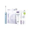 Shuke T3 Sonic Electric Toothbrush (Norwegian Blue) with Baking Soda Lemon Toothpaste Set