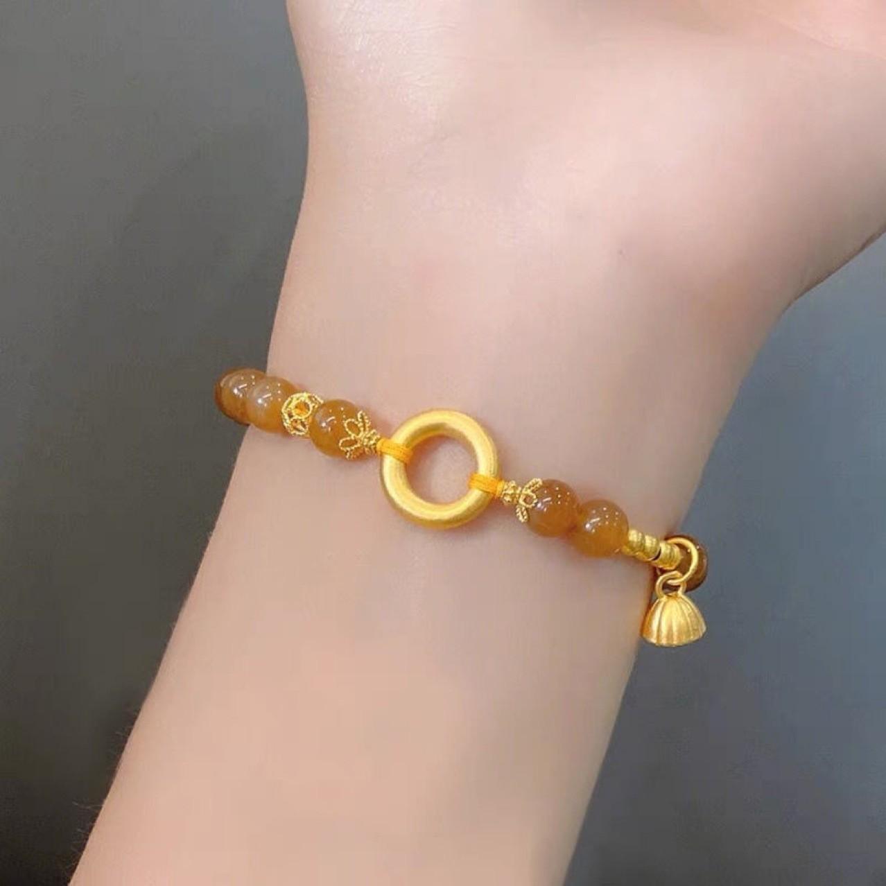 Floral Bracelet, Lotus & Bellflower Styles, Cute Sweet Style