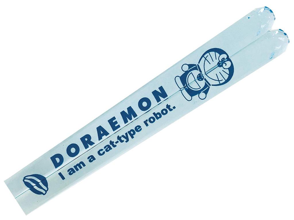 Friends Doraemon Clear Chopsticks Light Blue 491511 "Doraemon"