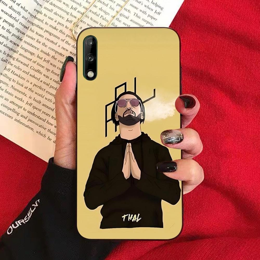 

P-PNL Q-QLF Rapper Phone Case For Huawei Honor 10 lite 9 20 7A 9X 30 50 60 70 pro plus Soft Silicone Cover Huawei Honor 10 lite