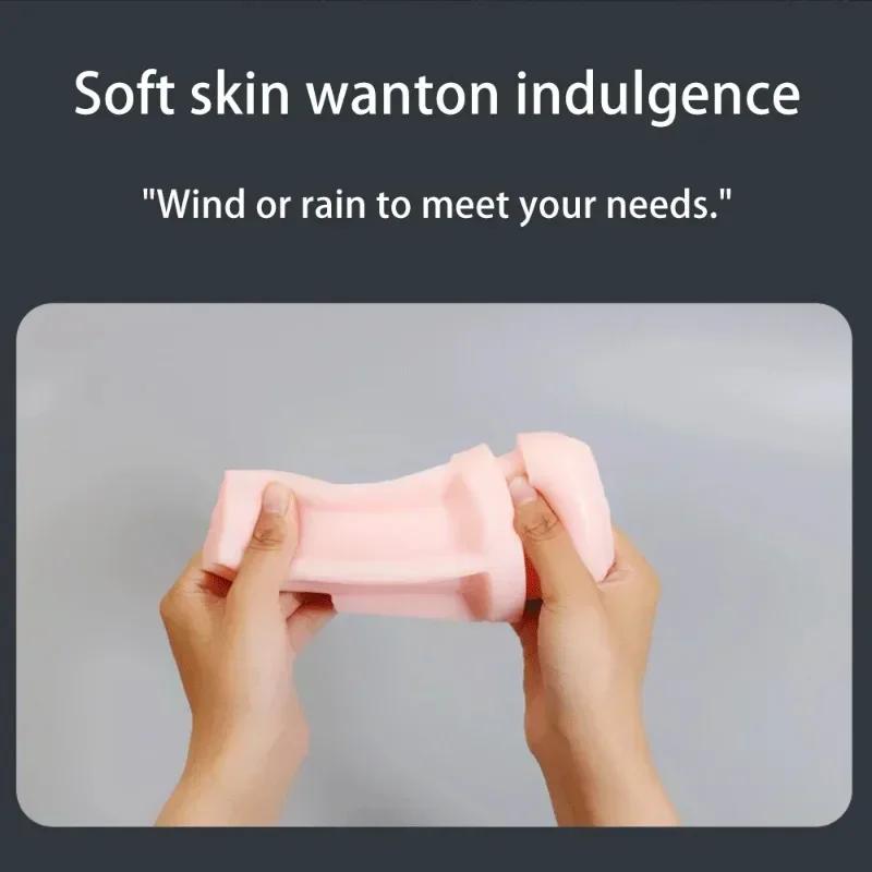 Cupă Masturbator Vibrații Automat Bărbați Fellatio Vagin Real Pussy de Buzunar Glonț Vibrator Penis Oral Adulți Jucării Sexuale Pentru Bărbați