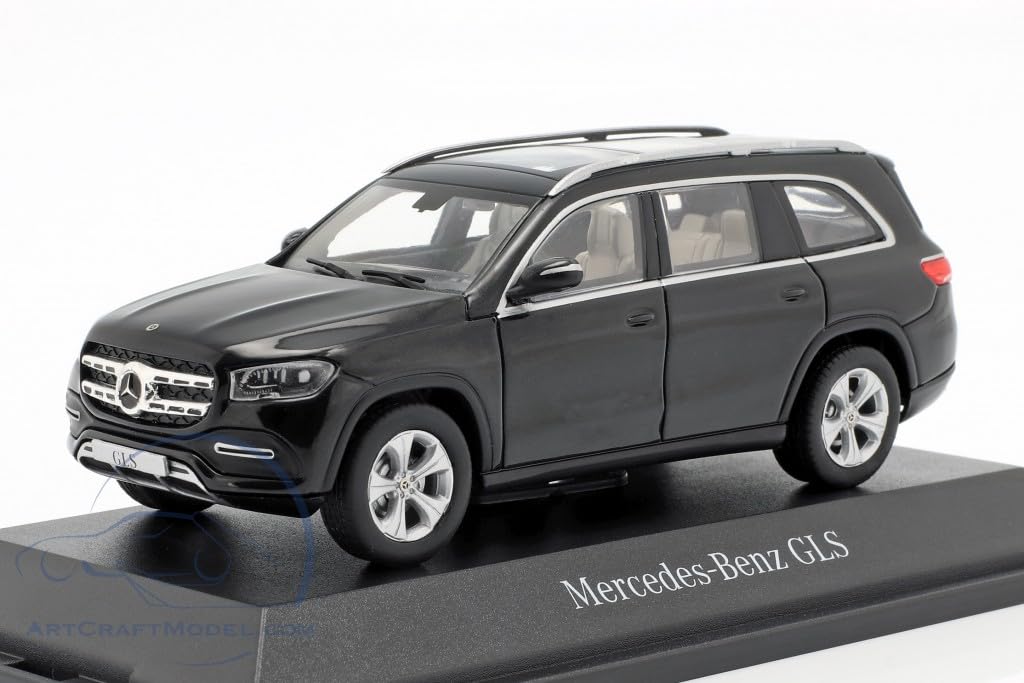 

Масштаб 2019 Литая модель автомобиля Z-Models 1/43 Mercedes-Benz GLS-Class (X167) (Обсидиан Черный) чёрный