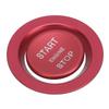 Car Engine Ignition Button Switch Cover Aluminum Alloy with Outer Ring Replacement for Range Rover 2013‑up