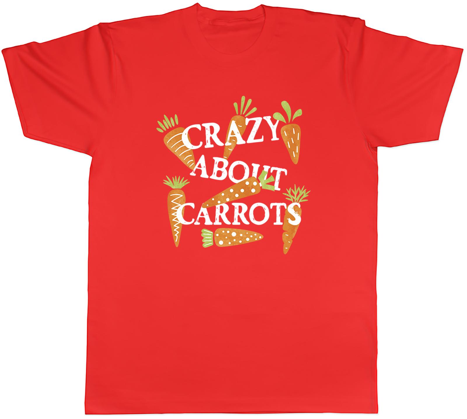 Crazy about Carrots National Carrot Day Unisexs TShirt Tee Gift Top S